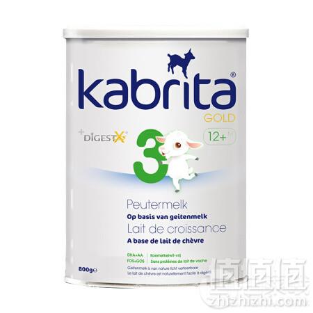 荷兰进口，Kabrita 佳贝艾特 金装幼儿配方羊奶粉 3段 800g278元包邮包税
