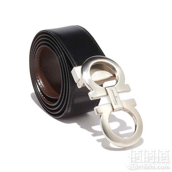 官网￥3600，Salvatore Ferragamo 菲拉格慕 男士双面牛皮腰带 6755421899元包邮