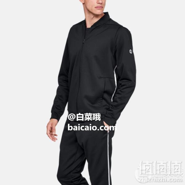 L码，Under Armour 安德玛 Recovery Travel 男士运动外套123元