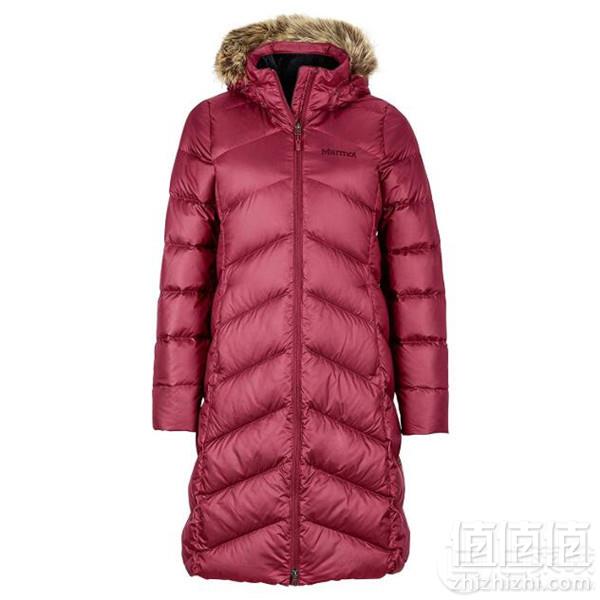 S码，Marmot 土拨鼠 Montreaux 女士700蓬长款羽绒服922元