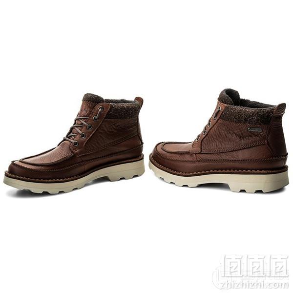 44.5码，Clarks 其乐 Korik Rise 男士GTX防水真皮短靴新低296.12元
