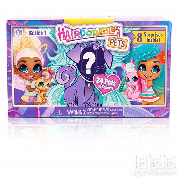Hairdorables 系列1 美发宠物秒杀价53.2元