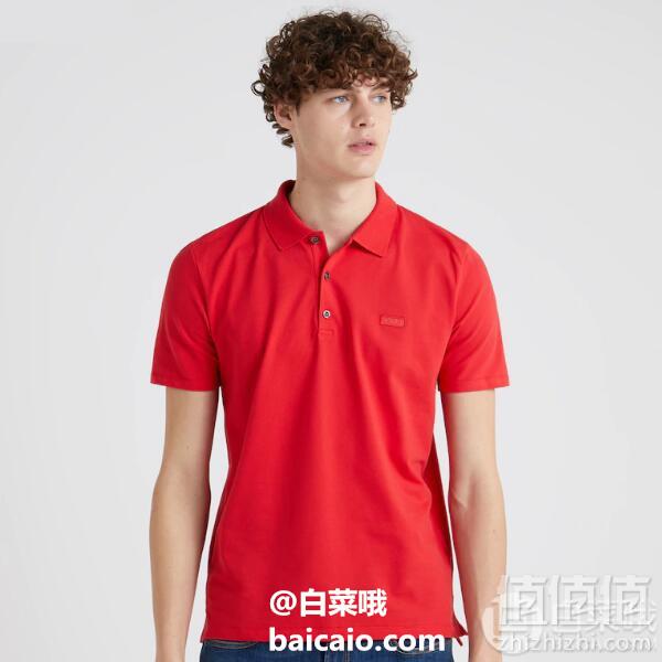 <span>库存浅！</span>M码，HUGO Hugo Boss 雨果博斯 Dohran 男士修身Polo衫271.15元
