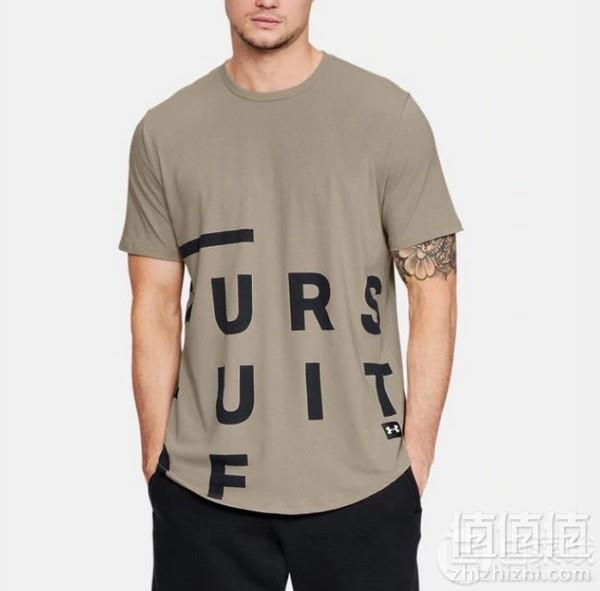 限L码，Under Armour 安德玛 Pursuit of Victory 男式短袖T恤54.2元