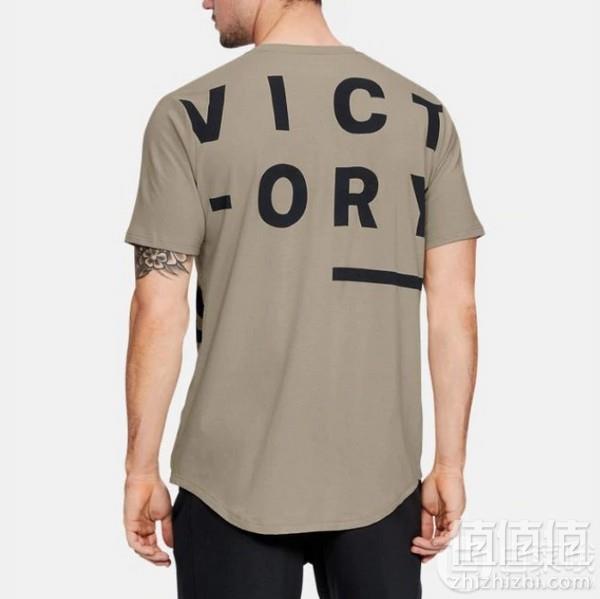 限L码，Under Armour 安德玛 Pursuit of Victory 男式短袖T恤54.2元