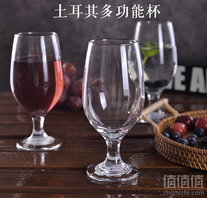 土耳其进口，Pasabahce 帕莎 玻璃红酒杯 6只礼盒装49.5元包邮（双重优惠）