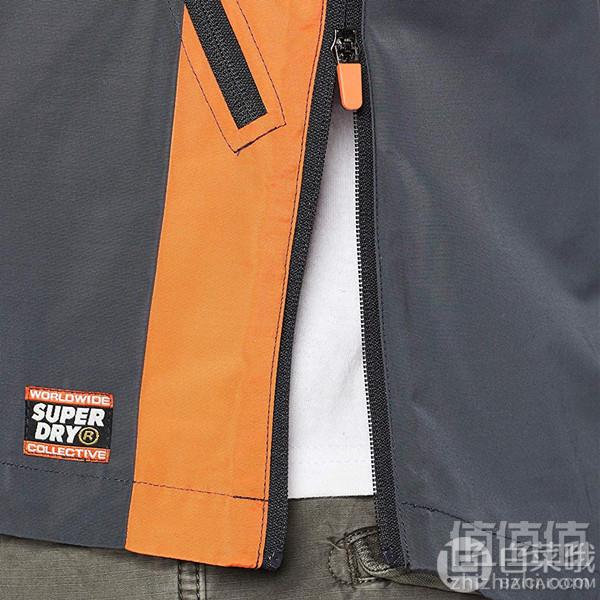 XS码，Superdry 极度干燥 Ryley Overhead 男士连帽夹克317.79元