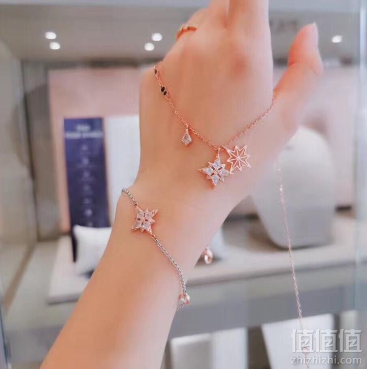 19秋冬新款，Swarovsk i施华洛世奇 八芒星磁扣手链女 5494886新低362.41元