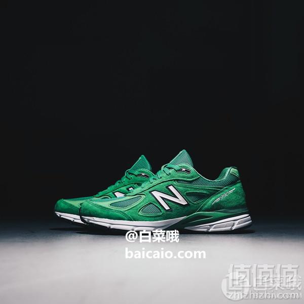 US10/10.5码，New Balance 新百伦 美产 990V4 男款第四代总统慢跑鞋M990NG4新低606.22元