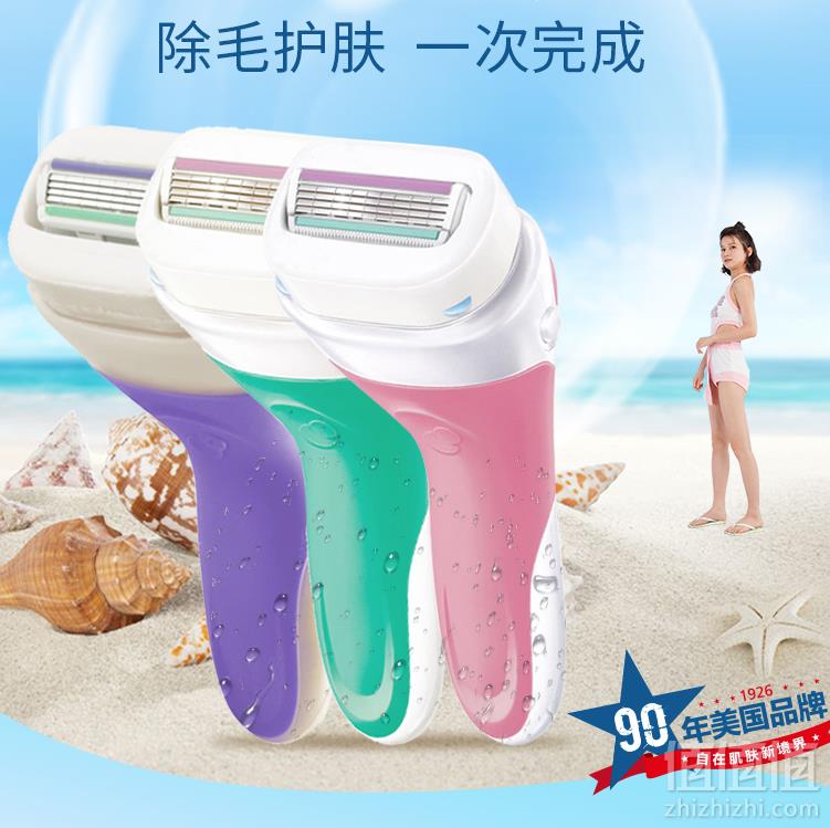 Schick 舒芙 intuition 女士4层刀片带皂头脱毛器 3刀头49元包邮（需领券）