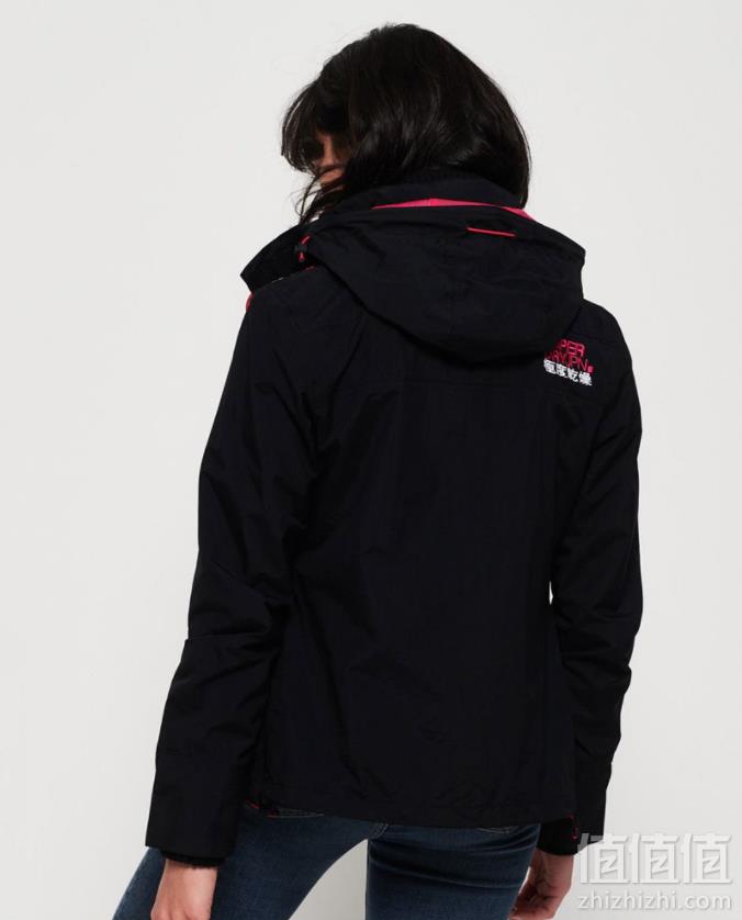 多码，Superdry 极度干燥 TECH 女士连帽防水夹克396.2元