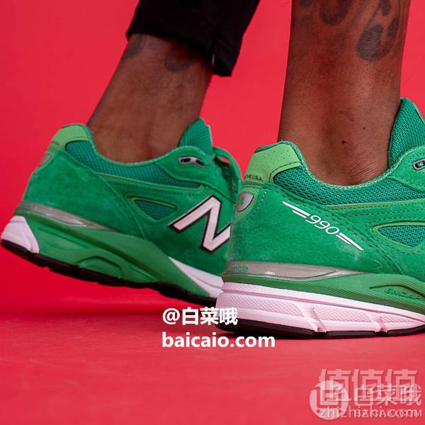 US10/10.5码，New Balance 新百伦 美产 990V4 男款第四代总统慢跑鞋M990NG4新低606.22元