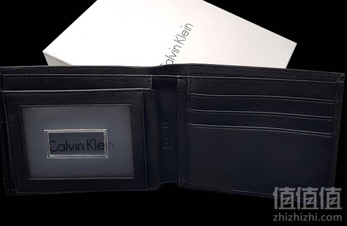 Calvin Klein 卡尔文·克莱恩 RFID Blocking 男士真皮折叠钱包*2件 79370133.3元