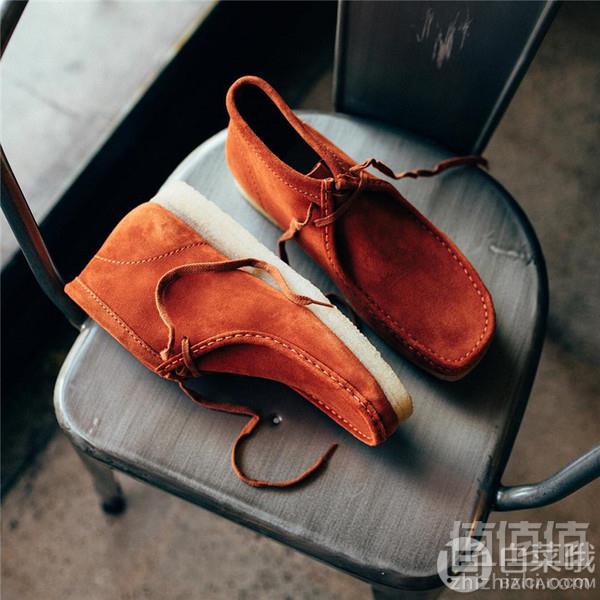 限40码，Clarks 其乐 Wallabee Boot 男士袋鼠鞋新低305.94元