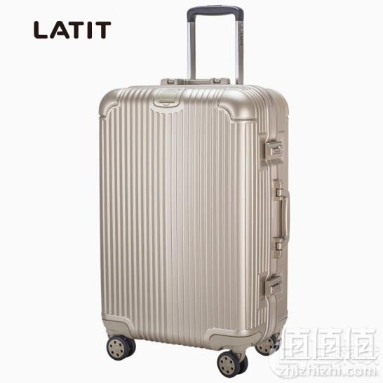 Latit 全PC铝框21寸拉杆箱199元包邮