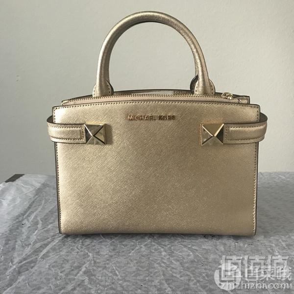 Michael Kors 迈克·科尔斯 Karla SM 女士十字纹杀手包手提包 35T8MKGS1M641.41元