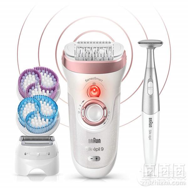 Braun 博朗 Silk-épil 9 9/980 4合1干湿两用脱毛器 含13个配件765.26元