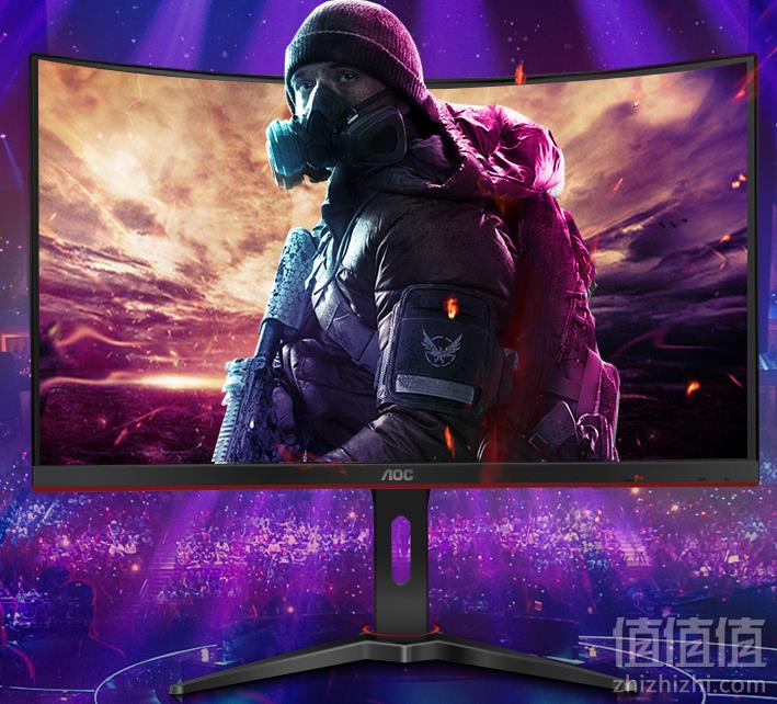 降170，AOC CQ32G1 曲面2K 144Hz 游戏电竞显示器 31.5英寸新低1699元包邮（双重优惠）