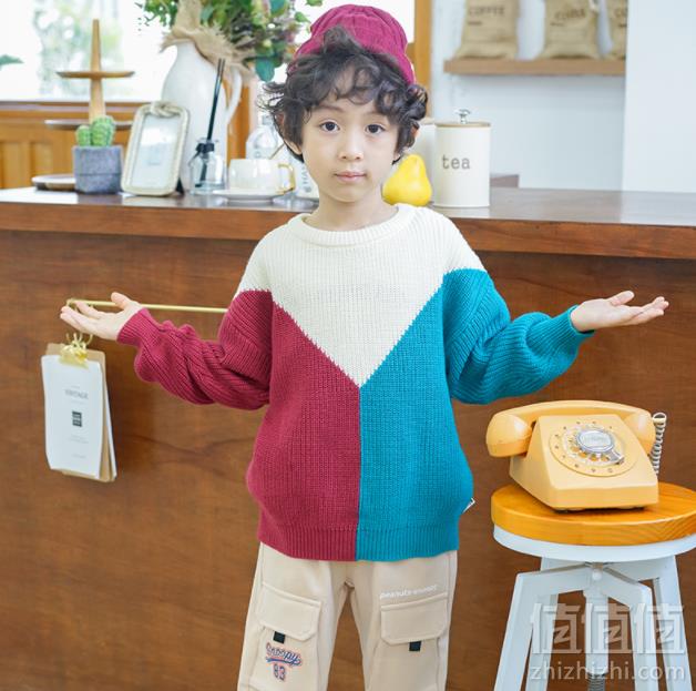 SNOOPY 史努比 男女中大童纯棉韩版宽松套头休闲毛衣 4色49元包邮（需领券）