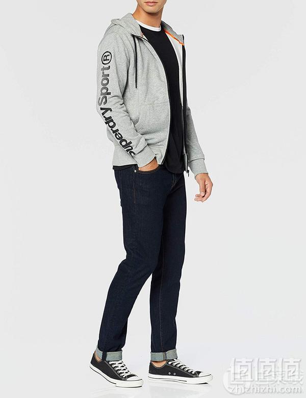限L码，Superdry 极度干燥 Core Sport Ziphood 男士连帽衫外套299.36元