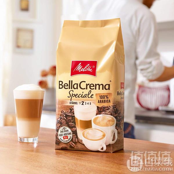 Melitta 美乐家 Bella Crema 中度烘焙 100%阿拉比卡咖啡豆1000g129.45元