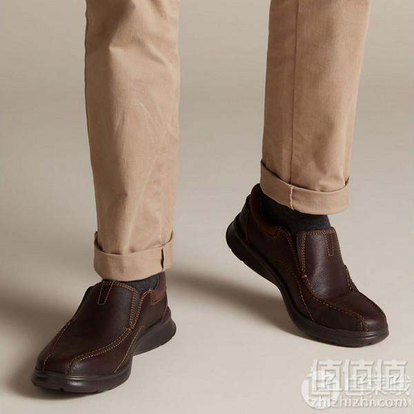 限US8码，Clarks 其乐 Cotrell Step 男士一脚蹬休闲鞋347.41元