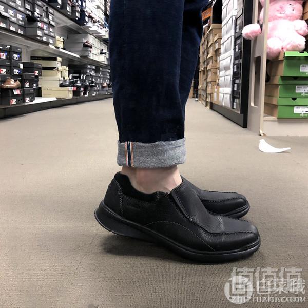 限US8码，Clarks 其乐 Cotrell Step 男士一脚蹬休闲鞋347.41元