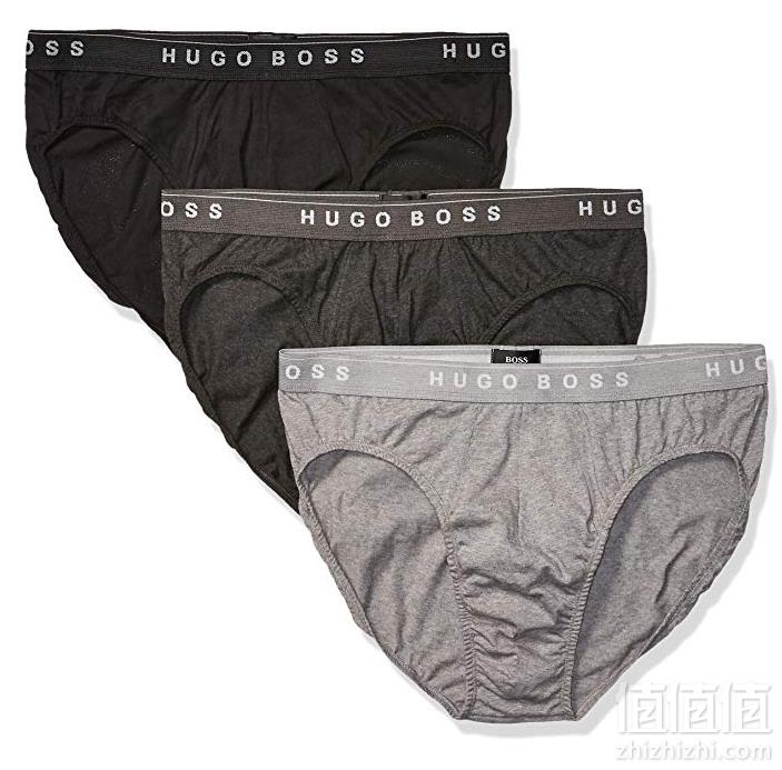 Hugo Boss 雨果·博斯 男士内裤3条装 多尺码128元起