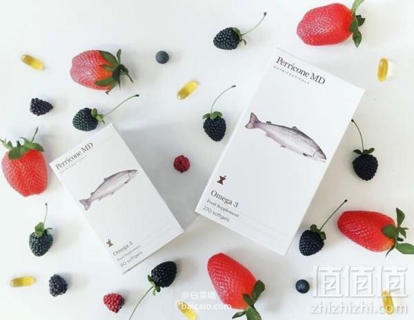 LookFantastic元旦闪促，精选热门单品7折 Perricone MD 裴礼康 明星产品 Omega 3 鱼油胶囊270粒 免费直邮到手￥463