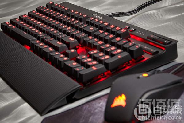 Corsair 海盗船 K70 LUX 机械游戏键盘 红光 红轴/茶轴649元包邮（需领券）