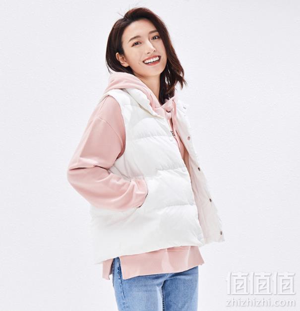 高梵 女式短款羽绒马甲 3色新低88.5元包邮（需凑单）