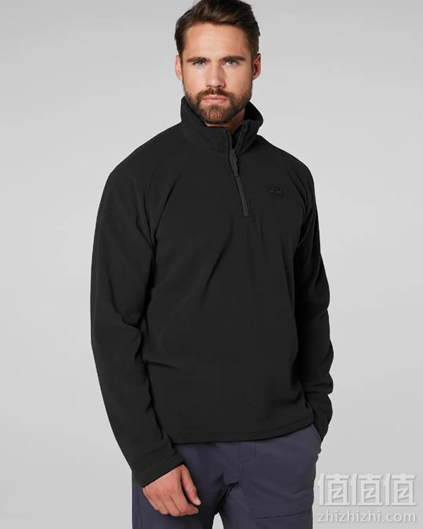 S码，Helly Hansen 哈里汉森 Daybreaker 男士半拉链抓绒衣237.9元