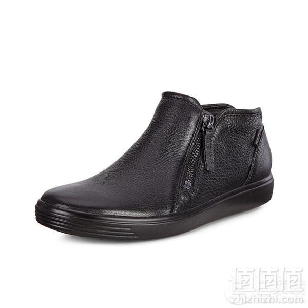 限36码，Ecco 爱步 Soft 7 柔酷7号 女士牛皮侧拉链短靴477.22元