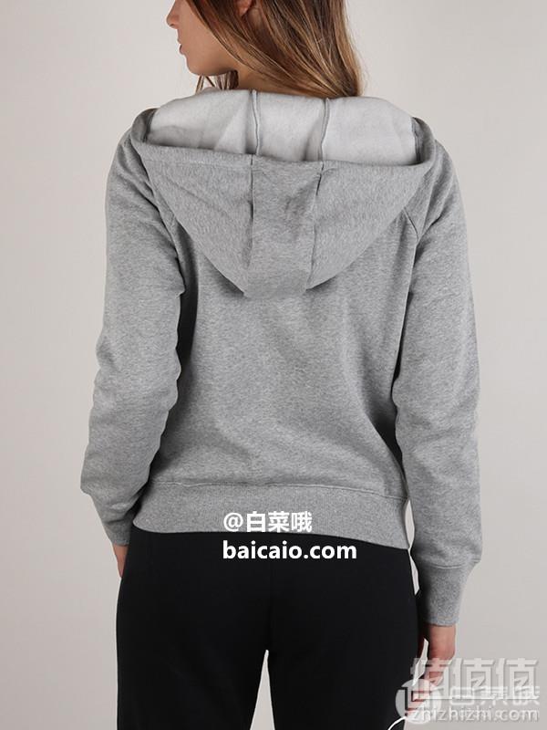 限S码，Under Armour 安德玛 Good Europe FZ 女士抓绒连帽保暖夹克新低166.15元