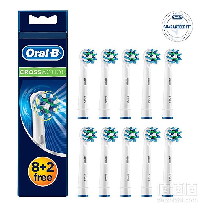 Oral-B 欧乐B EB50 多角度清洁型刷头*10支177.91元