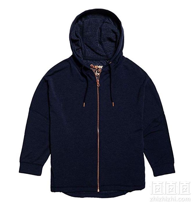 限10码，Superdry 极度干燥 Active Studio 女士拉链连帽衫283.4元