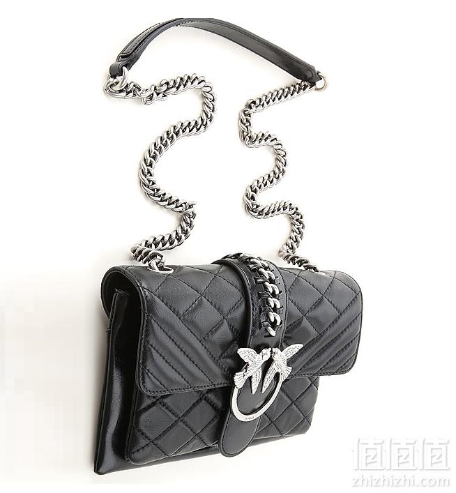 19新品，Pinko 品高 Mini款 女士真皮燕子包  2色976.95元（国内3500元）