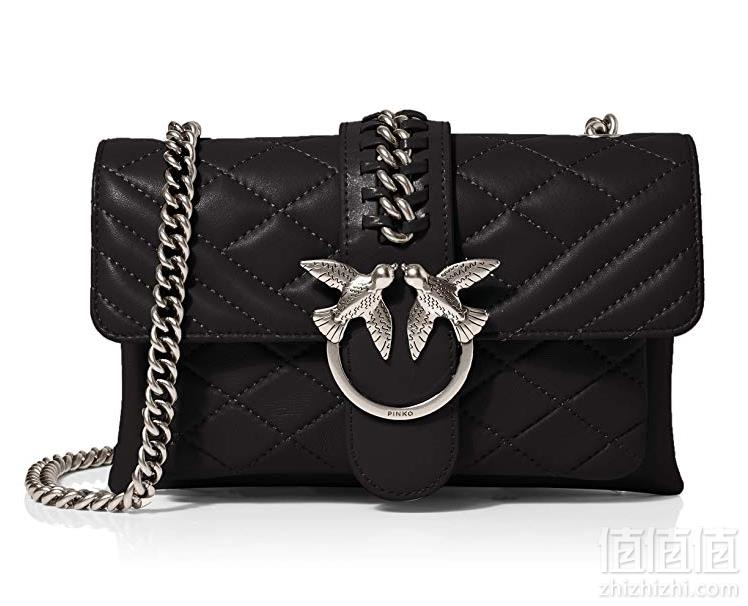 19新品，Pinko 品高 Mini款 女士真皮燕子包  2色976.95元（国内3500元）