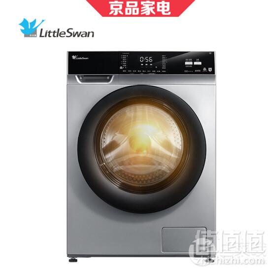 LittleSwan 小天鹅 TD100V62WADS5 10公斤 家用洗烘一体变频滚筒洗衣机 送飞利浦净水壶新低2898元包邮
