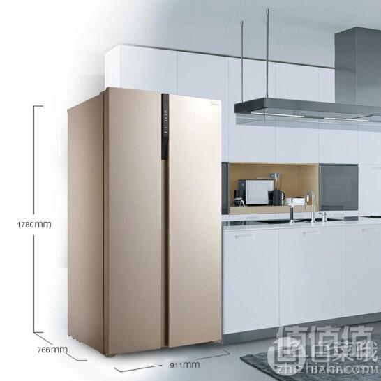 Midea 美的 BCD-655WKPZM(E) 655L 变频风冷对开门冰箱新低2999元包邮