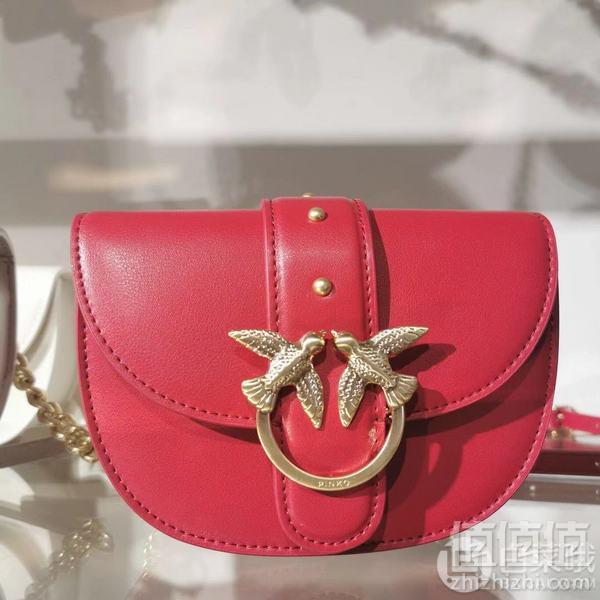 19年秋季新款，PINKO 品高 Baby Round Love 女士链条单肩马鞍包722.96元