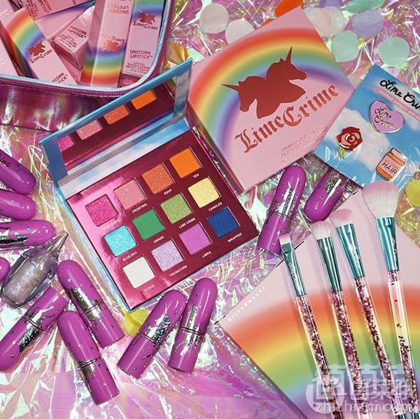 Lime Crime 独角兽 十周年系列12色眼影盘 限量版 £20凑单直邮到手181元