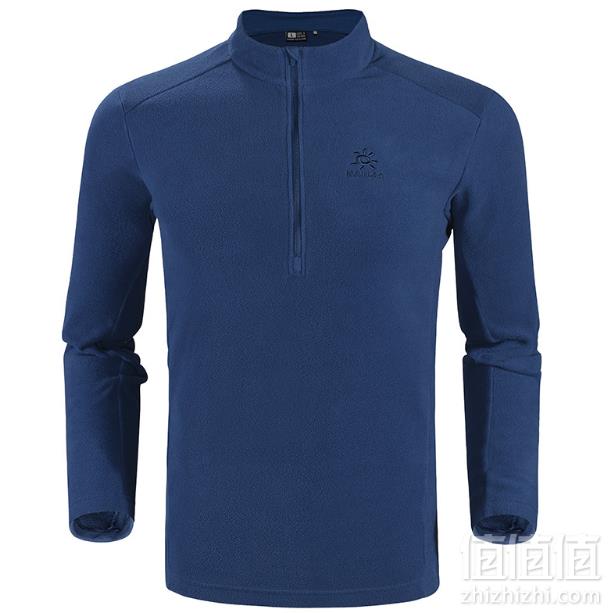 Kailas 凯乐石 POLARTEC 男款半开抓绒衣 KG210518129元包邮（需领券）