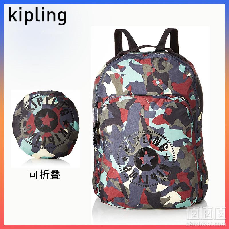 Kipling 凯蒲林 Seoul Packable 轻便折叠大容量双肩包239.77元