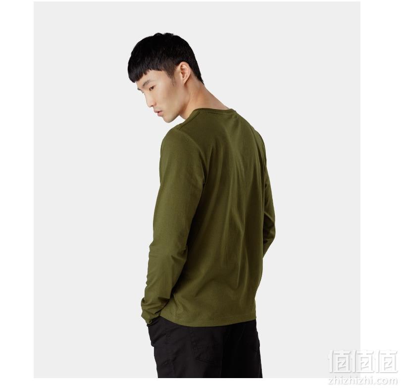 库存浅，Arc'teryx 始祖鸟 Arc'Word LS 19新款 男款休闲棉质长袖T恤282.31元（天猫折后550元）