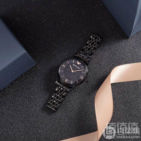 佟丽娅同款，Emporio Armani 安普里奥·阿玛尼 女士满天星镶钻石英手表 2色 AR11244/AR112451599元包邮包税