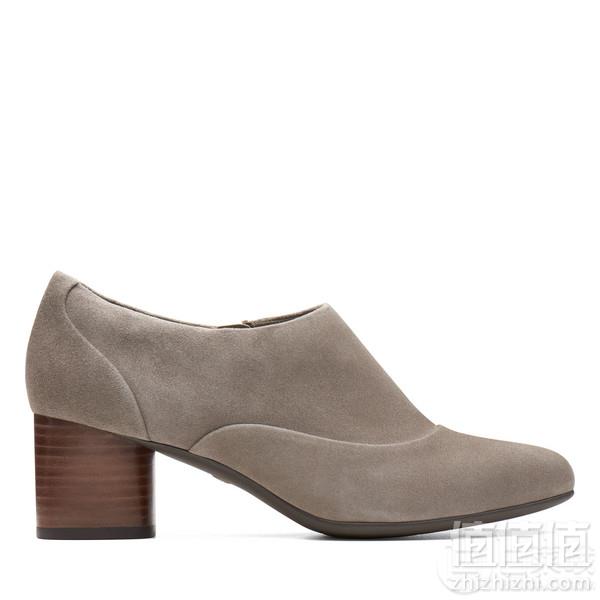 限US8.5码，Clarks 其乐 Un Cosmo 女士羊皮拉链高跟鞋291.55元