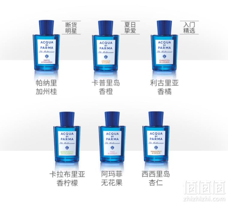 Acqua Di Parma 帕尔玛之水 蓝色地中海 卡普里香橙香淡香水 150ml €80免费直邮到手628元