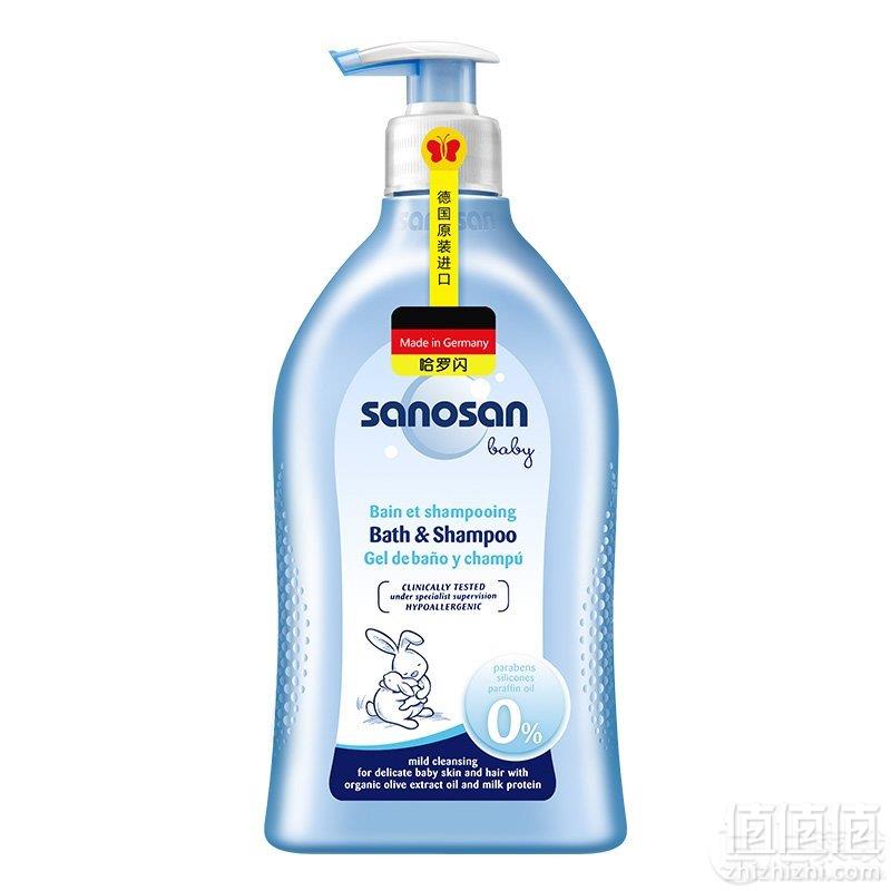 哈罗闪 德国进口 婴儿二合一洗发沐浴露 500ml*288元包邮（44元/瓶）