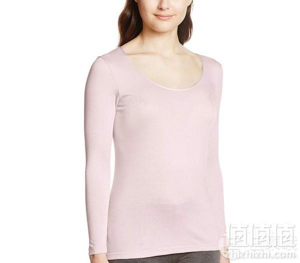 19新品，GUNZE 郡是 无痕无缝自发热八分袖内衣 KL5946120.14（天猫折后326.2）